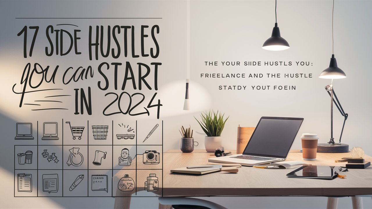 17 Side Hustles You Can Start without 0 investment in 2024